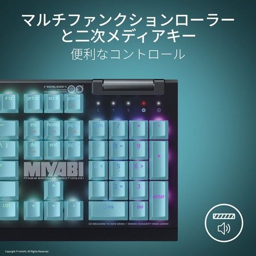 [Japanese Layout] Zenless Zone Zero x RAZER BlackWidow V4 Collaboration ...