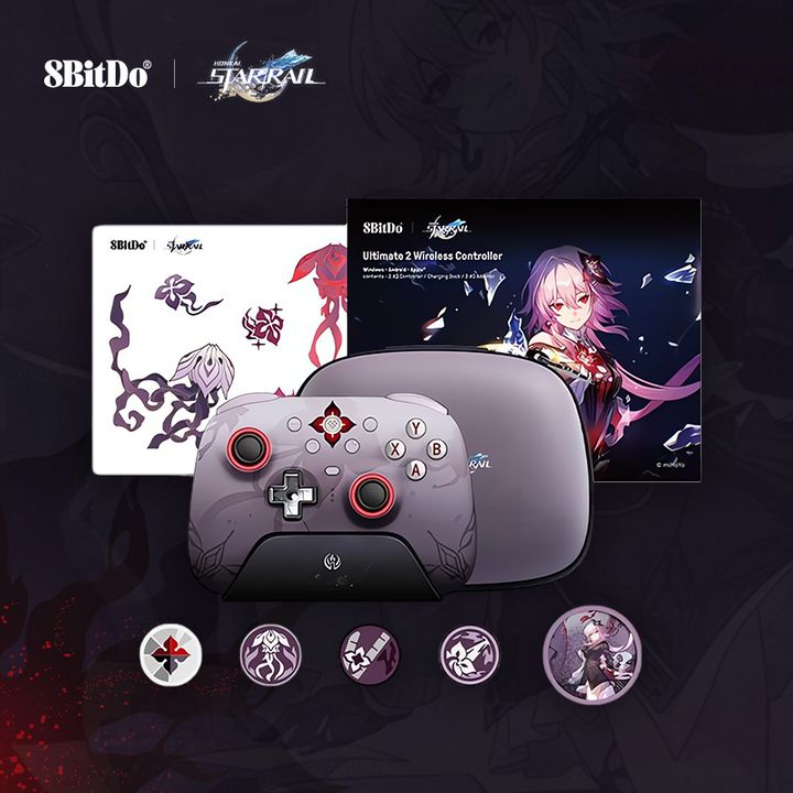 [Japan Ver.] Honkai: Star Rail x 8BitDo Collaboration Ultimate 2 ...