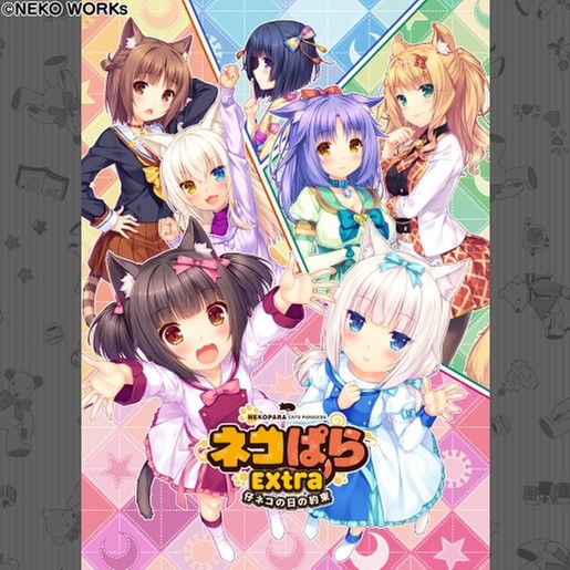 NekoPara Extra Kitten no Odate Extra Artbook + DL Card Set 