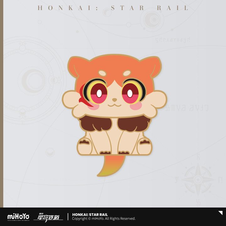Mydei Fig Stew Chimera Awoo Awoo Series Metal Enamel Badge - Honkai ...