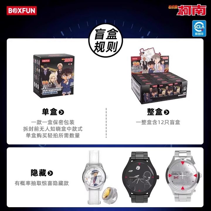 [Random] Detective Conan There is Always Only Truth Wristwatch Blind ...