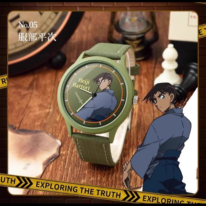 [Random] Detective Conan There is Always Only Truth Wristwatch Blind ...