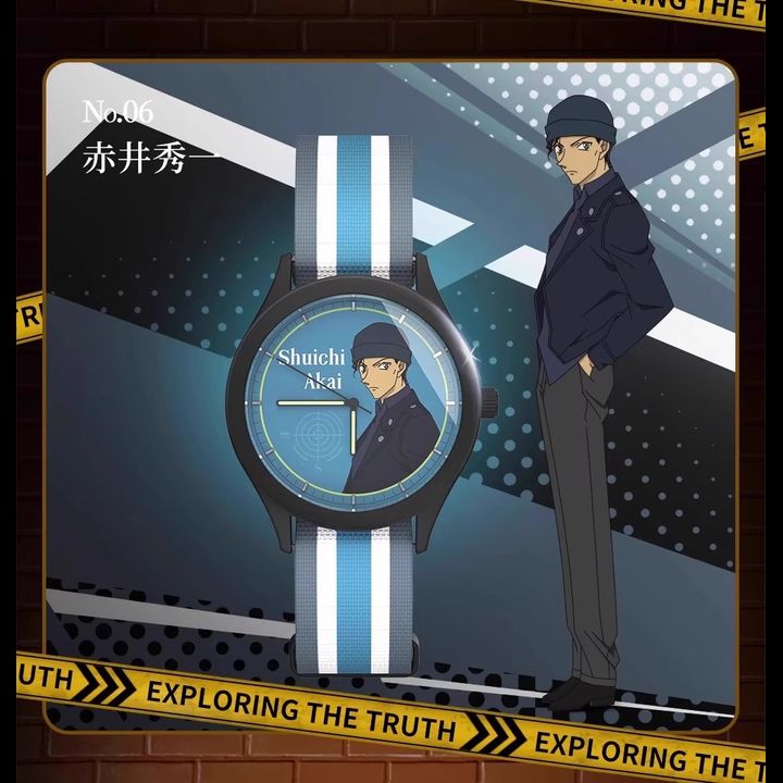 [Random] Detective Conan There is Always Only Truth Wristwatch Blind ...