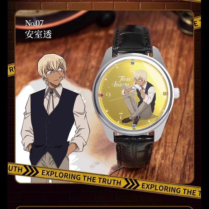 [Random] Detective Conan There is Always Only Truth Wristwatch Blind ...