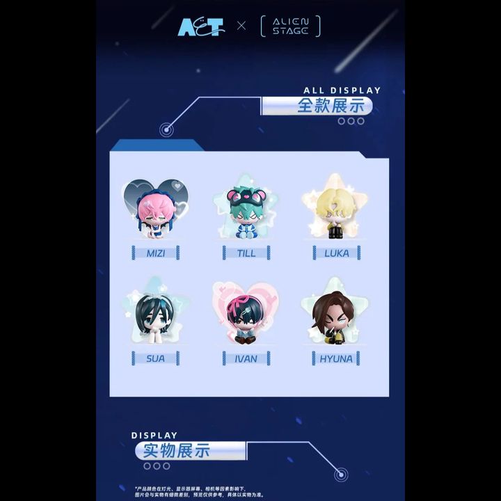 [Random] ALIEN STAGE Collectible Mini Figure Blind Box (6cm) | Kyou ...