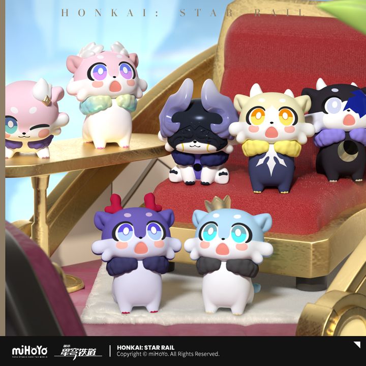 [Random] 1 Pack/4 Models Honkai: Star Rail Awoo Awoo Series The Awooo ...