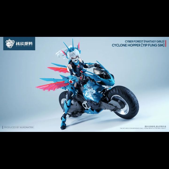 [Set of 2 Body] Nuke Matrix Model Kit 1/12 FF0120 Cyclone Hopper / Yip ...