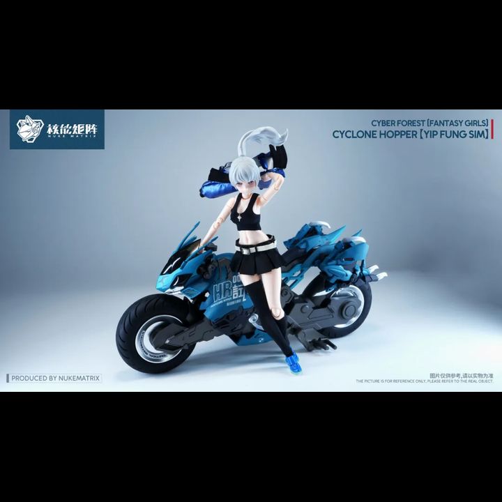 [Set of 2 Body] Nuke Matrix Model Kit 1/12 FF0120 Cyclone Hopper / Yip ...