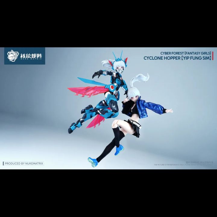 [Set of 2 Body] Nuke Matrix Model Kit 1/12 FF0120 Cyclone Hopper / Yip ...
