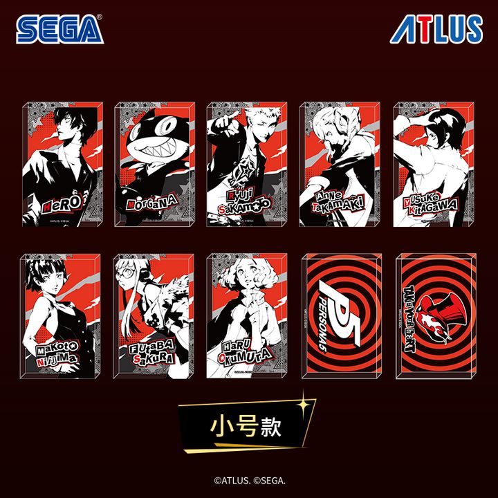 [Set of 10] Persona 5 Royal P5R Mini Acrylic Block Blind Box (4x2cm ...