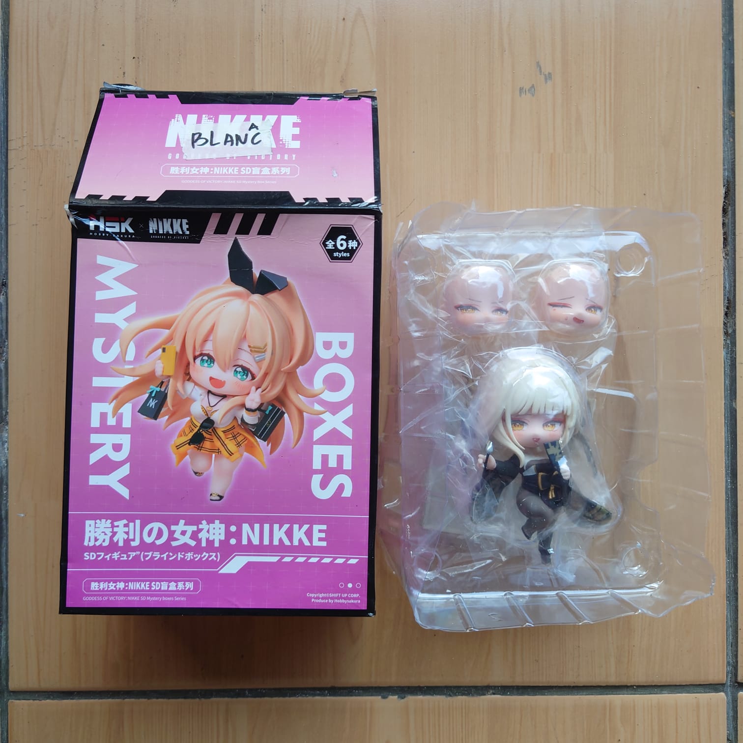 [Damage A] SD Mini Figure Blind Box Blanc - Goddess of Victory: NIKKE ...