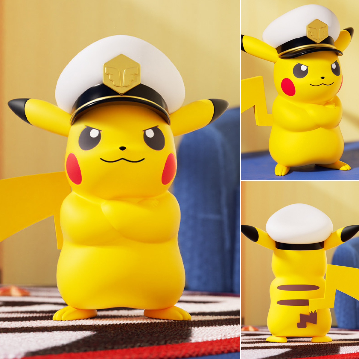[REVIVE] Prime Figure PVC 1/1 Pikachu - Captain Ver. Pokemon | Kyou ...