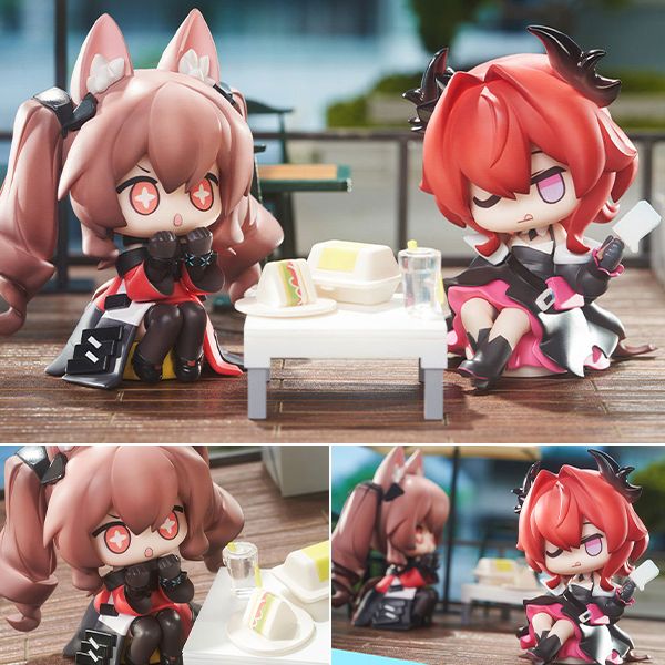 [Set of 2] ChatChat Series Chibi Figure Laevatain & Gilberta ...