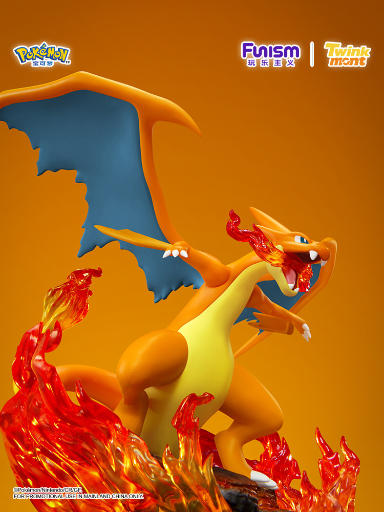 Lizard Prime Prime Figure Mini Mega Lizardon / Charizard Y Model - Pokemon (14cm ...
