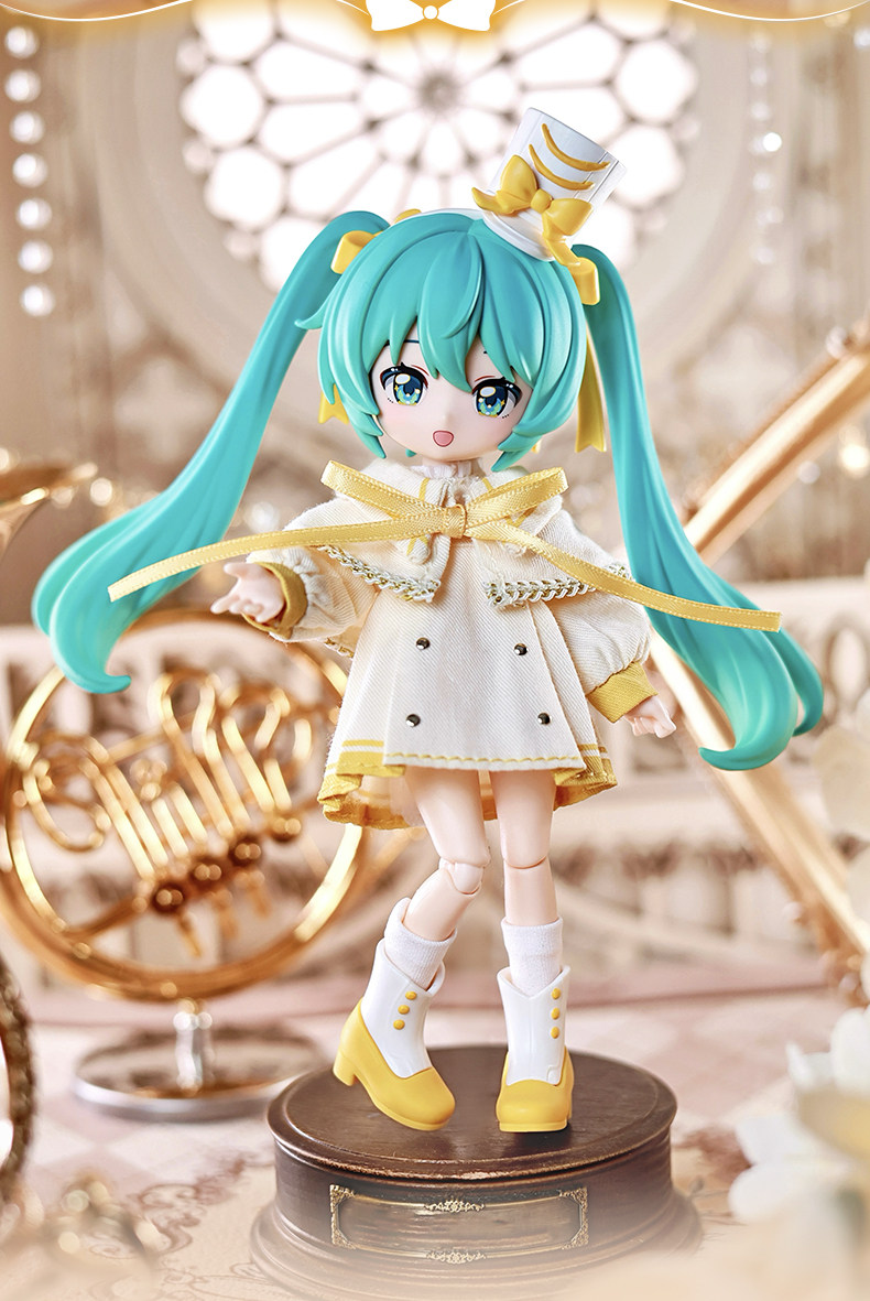 [Set of 6] Blokees DaaLaMode Series Model Kit Q Version Hatsune Miku ...