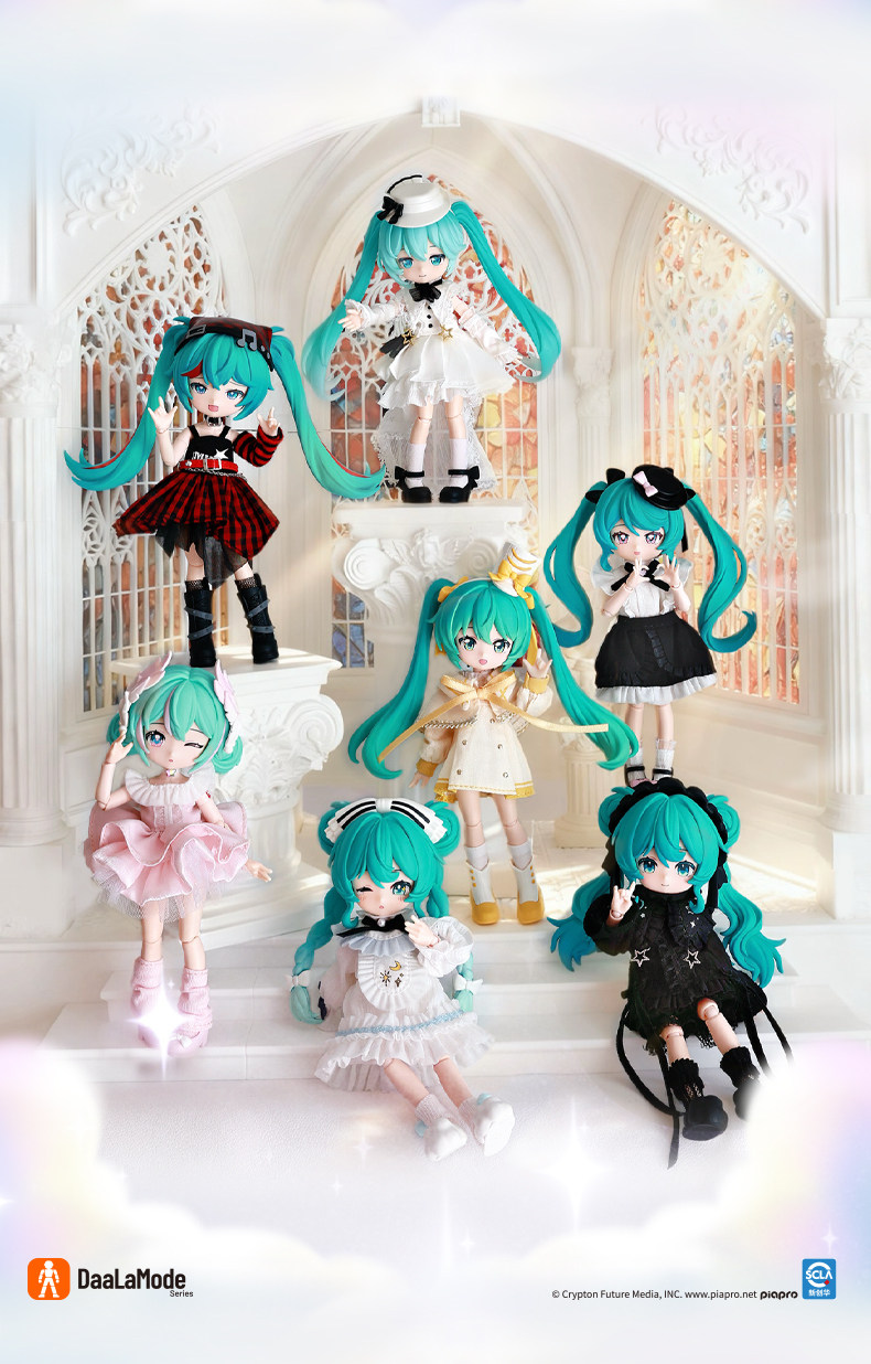 [Random] Blokees DaaLaMode Series Model Kit Q Version Hatsune Miku ...