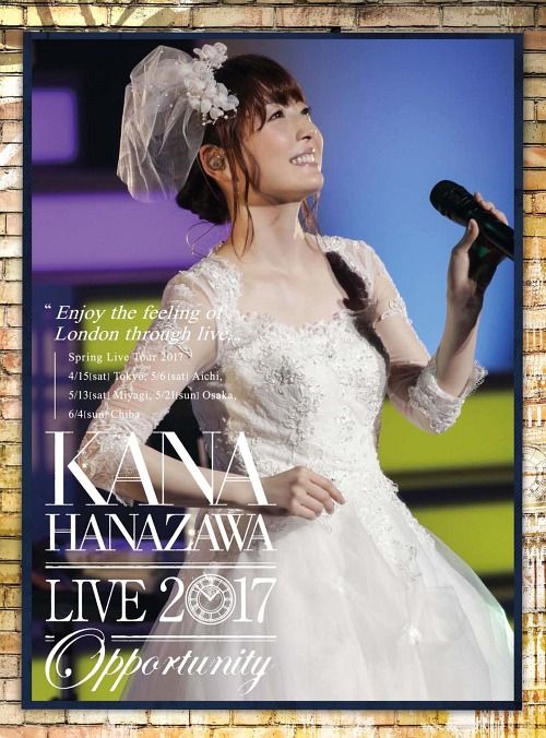 Blu-ray + CD Kana Hanazawa Live 2017 "Opportunity" (Limited Edition)
