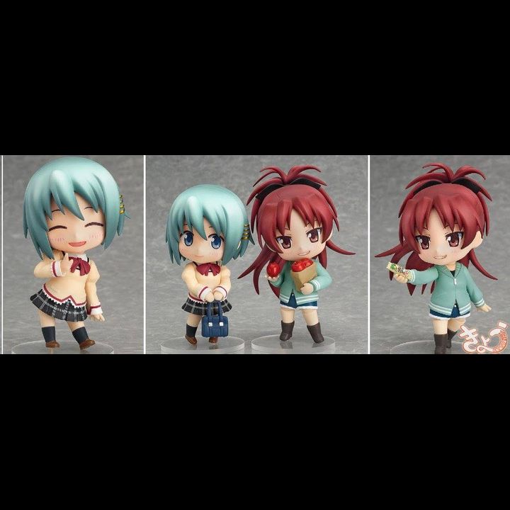 Nendoroid Sayaka Miki - School Uniform Ver. & Kyoko Sakura Plain Clothes Ver. Set