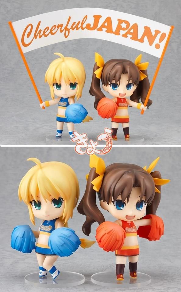 Nendoroid Saber & Rin Cheerful Japan Ver. Set 