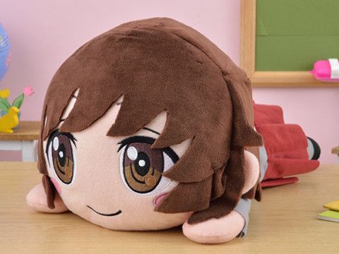Mega Jumbo Nesoberi Plush Akiyama Yukari - Rival Kou Sennyuu Ver. (40X22cm)