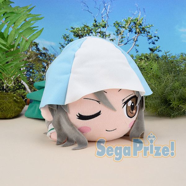 Mega Jumbo Nesoberi Plush Mika - Ooarai Transfer Student Ver. (40X22cm)