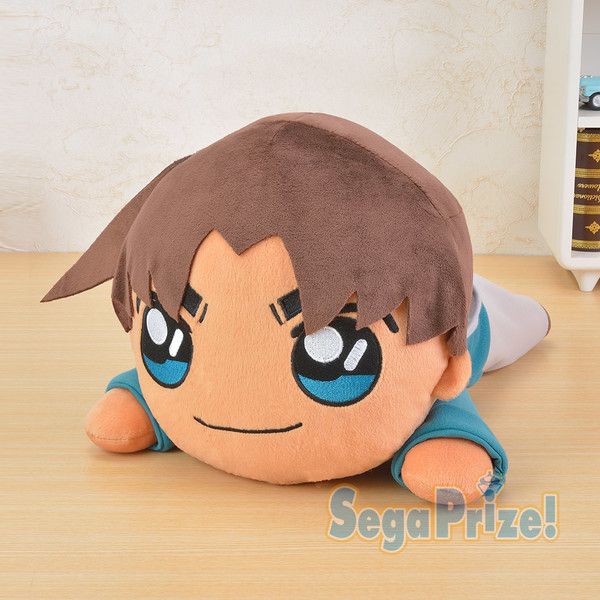 Mega Jumbo Nesoberi Plush Hattori Heiji (40X22cm)