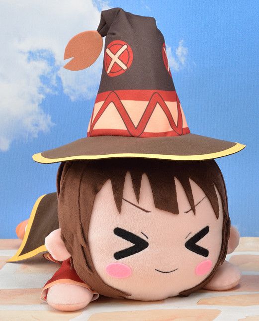 Mega Jumbo Nesoberi Plush Megumin - Cute (40X22cm)