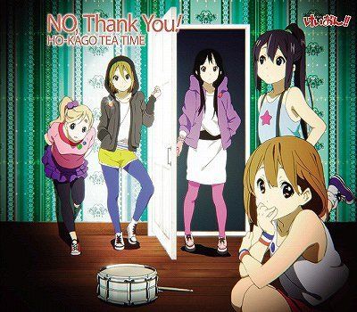 CD Single Hokago Tea Time / TV Anime "K-On!!" Outro Theme: NO, Thank You! (Regular Edition)