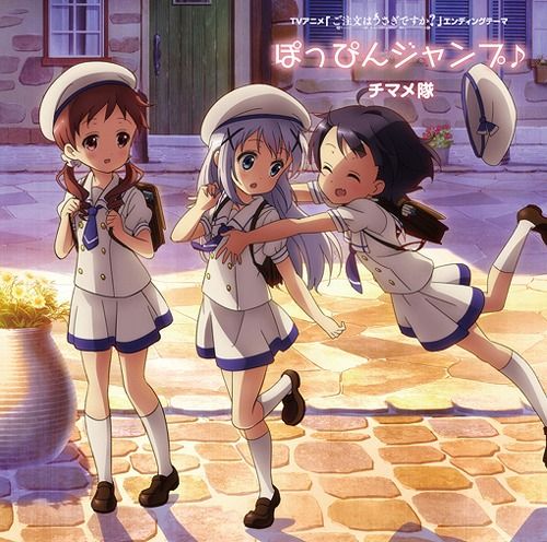 CD Album "Gochumon wa Usagi Desuka? (Anime)" Outro Theme: Poppin Jump