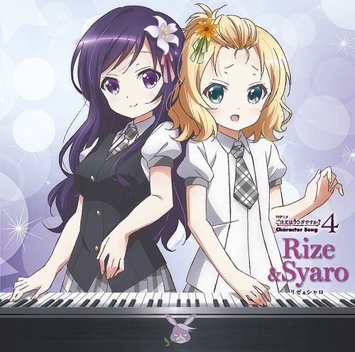 CD Album "Gochumon wa Usagi Desuka? (Anime)" Character Song 4 Rize & Syaro