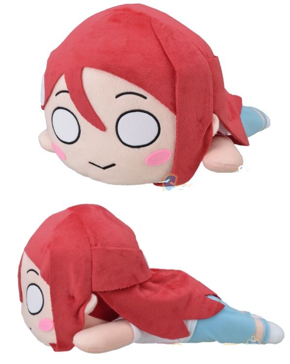 Mega Jumbo Nesoberi Nuigurumi Plush Sakurauchi Riko - Training Outfit Ver.  (40x22cm)