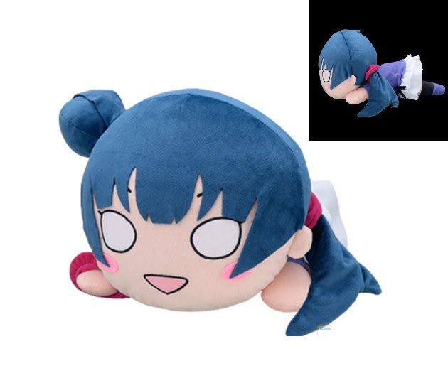 Mega Jumbo Nesoberi Nuigurumi Plush Tsushima Yoshiko - Training Outfit Ver.  (40x22cm)