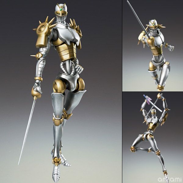 Super Action Statue Silver Chariot II - Hirohiko Araki Specified Color