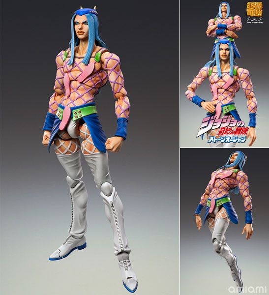 Super Action Statue Narciso Anasui - Hirohiko Araki Specified Color