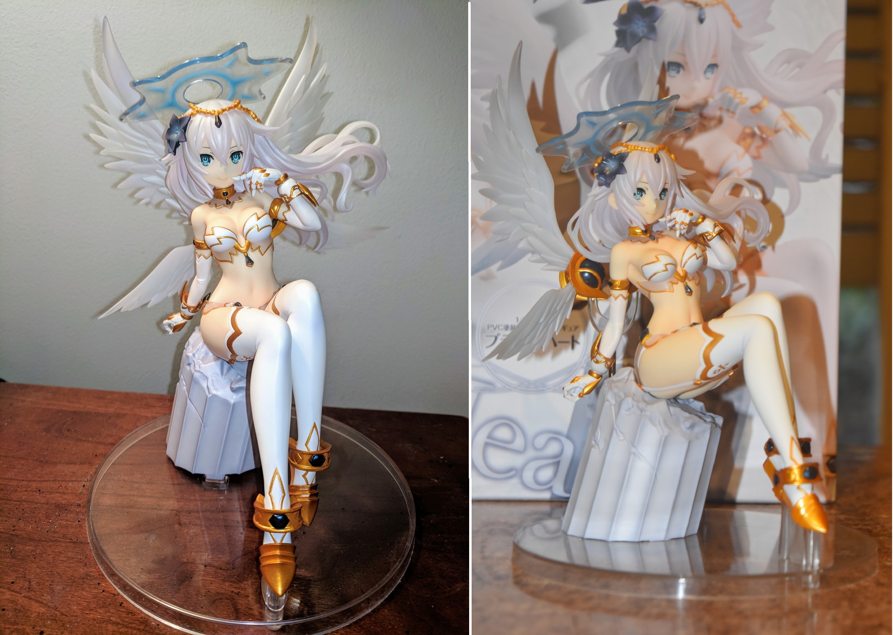 PVC 1/7 - Black Heart Yonmegami Online Cyber Dimension Neptune