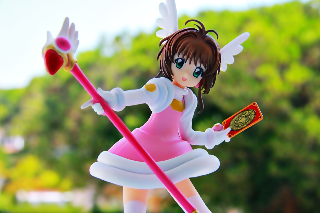 PVC Sakura Kinomoto - Cheerful Pink Costume ver. (17cm)