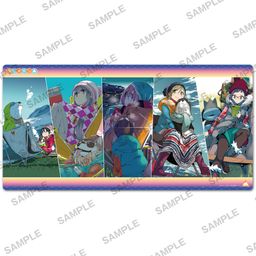 Rubber Play Mat Collection Yurucamp Original Frontispiece Ver.