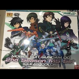 Mobile Suit Gundam 00 2nd Season MS Set (Gun00 Raiser, Cherubim Gundam, Arios Gundam, Seraphim Gundam, Seravee Gundam) [Clear Color]