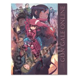 Sword Art Online Alternative Gun Gale Online Multi Cloth Teaser Visual (Size 28x22cm)