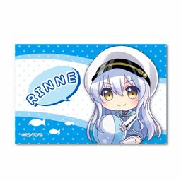 Island GyuGyutto Big Square Can Badge Ohara Rinne
