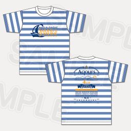 T-Shirt (S/ Free Size) Love Live! Sunshine!! Aqours 4th Love Live! ~Sailing to the Sunshine~