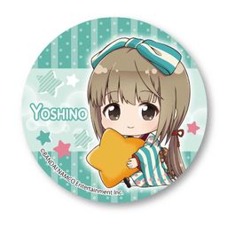 The Idolmaster Cinderella Girls GyuGyutto Can Badge Yorita Yoshino