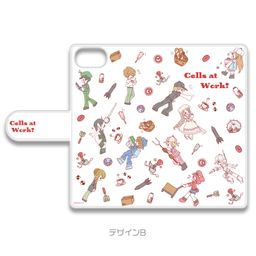 Cells at Work! Book Type Smartphone Case for iPhone