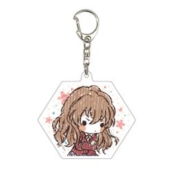 Acrylic Key Chain Hexagon Toradora! 02 Aisaka Taiga (Graff Art Design)