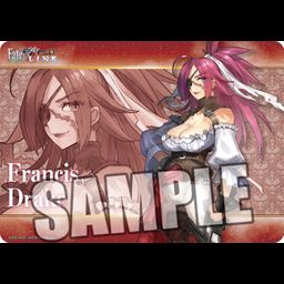 Character Rubber Mat Fate/EXTELLA LINK Francis Drake