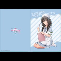 Yahari Ore no Seishun Love-come wa Machigatteiru. Zoku Nurse Maid A4 Clear File Yukino