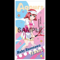 Love Live! Sunshine!! Aqours Sports Visual Bath Towel 9 Kurosawa Ruby