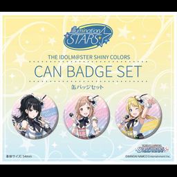 The Idolmaster Shiny Colors Can Badge Set illumination STARS