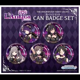 The Idolmaster Shiny Colors Can Badge Set L'Antica