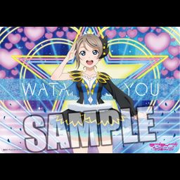 Rubber Mat Love Live! Sunshine!! Watanabe You WATER BLUE NEW WORLD Ver.